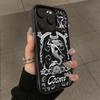 Retro European Cupid Mermaid Phone Case For  14 Cases Mi 13 12 11 Lite 13T 12T Poco M6 X6 X5 F5 Pro Laser Shockproof Cover