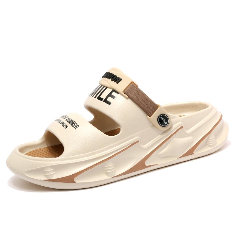 

Men Slippers Eva Non Slip Beach Soft Comfortable High Quality Bedroom House Luxury Orginal Women Sandals Summer Design Casual 36-37