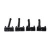 Bass Bridge String Saddle Plate Block Instrument Bass Electric Guitar Replacement Accessories Spring Screws with Wrench