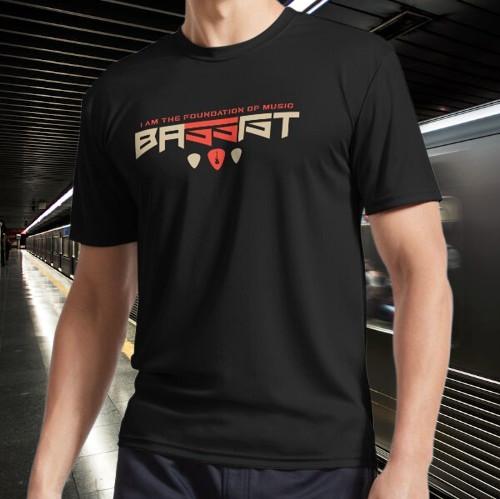 Bassist on fire Logo Men s T-Shirt Unisex Funny Size Mode American T-shirt S