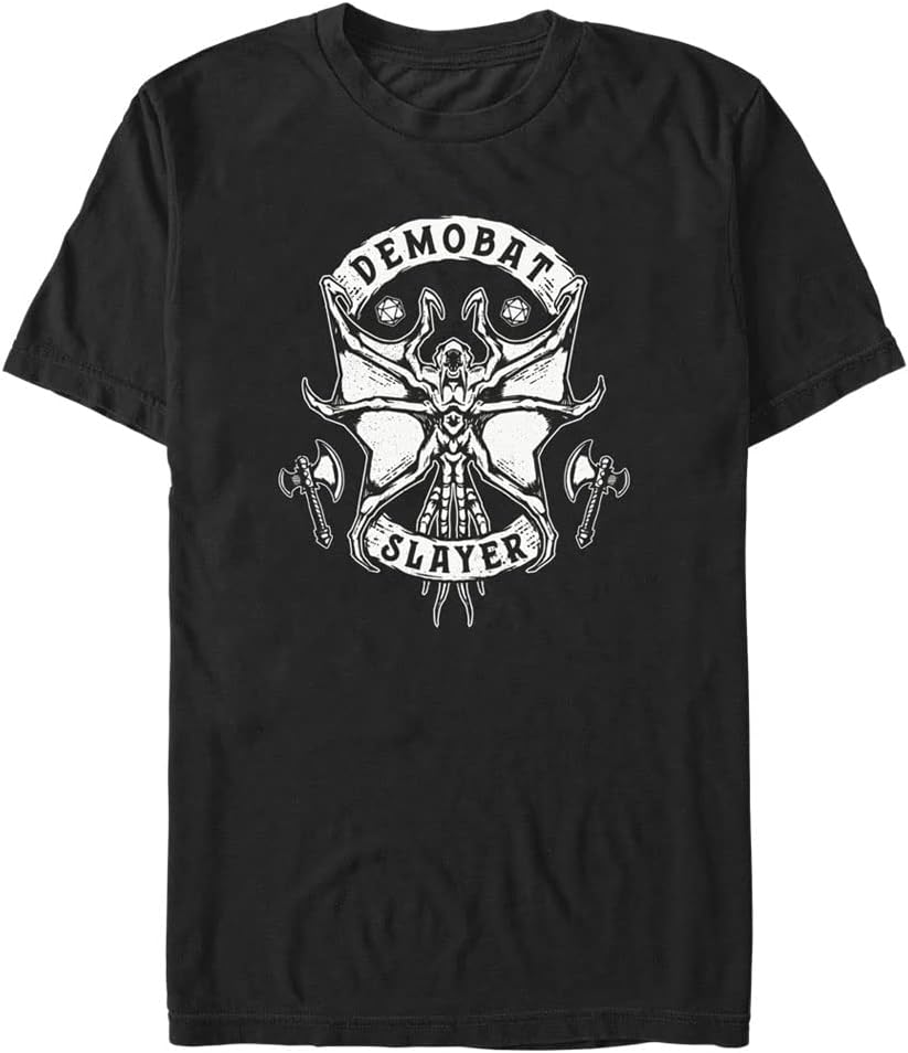 Stranger Things Men s Dice Demobat Slayer T-Shirt 3XL