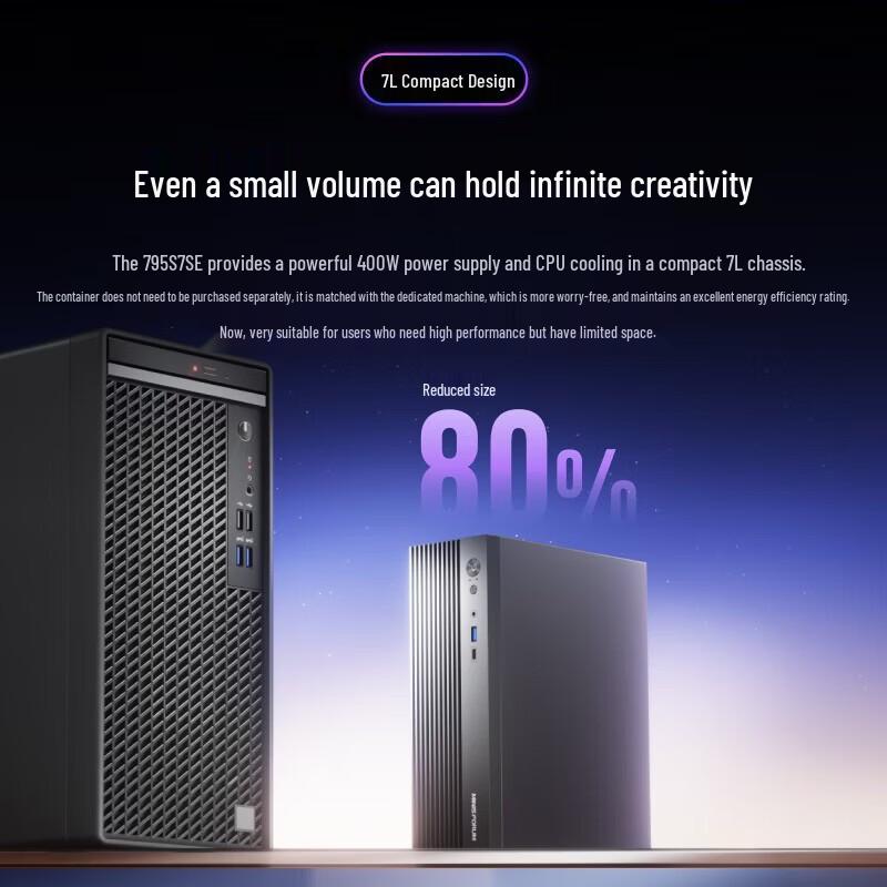 Minisforum 795S7 SE Ryzen R9-7945HX High-Performance Mini PC (CN version)