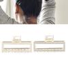Hair Claws Clips Alloy Hair Clamps Clips Decorative Hair Accessories for Hair Styling