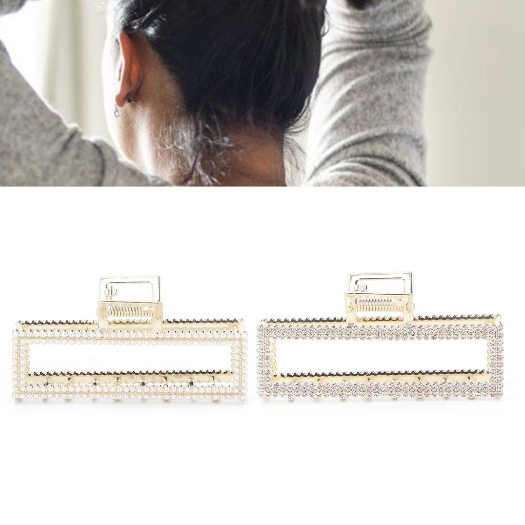 Hair Claws Clips Alloy Hair Clamps Clips Decorative Hair Accessories for Hair Styling