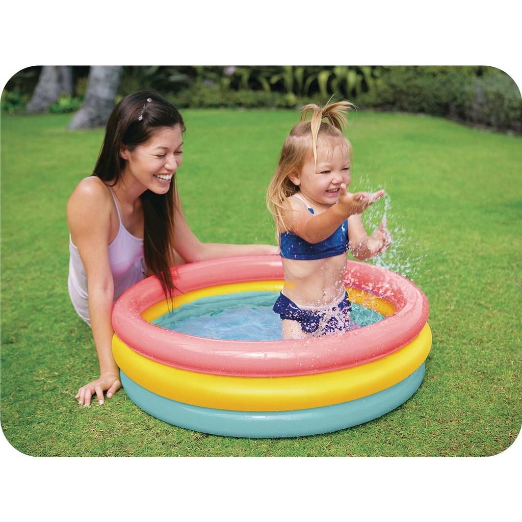 Inflatable Paddling Pool 3 Colors 86 X 25 Cm Intex 58924