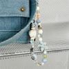 Star Pearl Phone Strap Phone Charms Mobile Lanyard Beaded Phone Chain  Women Girls
