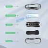 Metal Carbon Fiber Car Key Fob Case Cover Keychain For - Porsche Cayenne Coupe Panamera Taycan 911