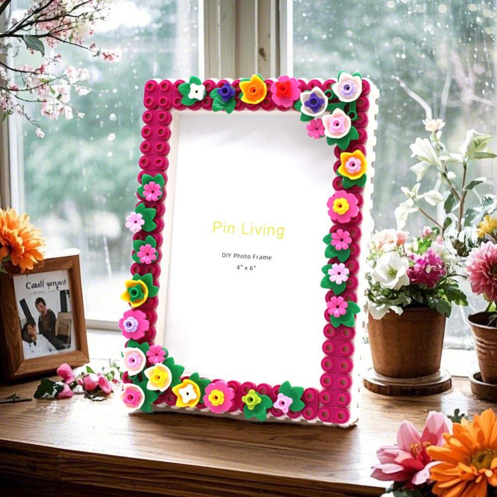 Modern DIY Photo Frames Handmade Display Platform Wall Photo Holder  Photography Studio
