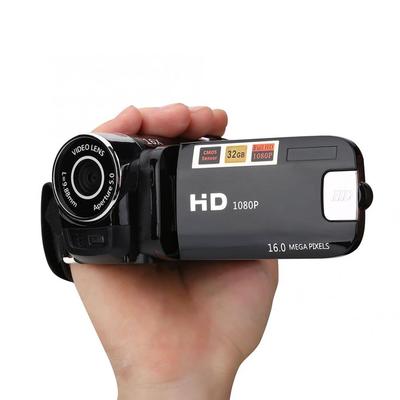 Ruční Anti-šoková Videokamera Videokamera Full HD 270° Rotace 2,4" 16x High Definition Digitální Video Dv Videokamera