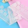 3 Yards/Roll White Black Lace Flower Trim, DIY Ribbon, Dress Decor, Sewing Craft, Trim & Embellishments