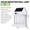 Venkovní solární nástěnná lampa Vodotěsná lampa s wolframovým vláknem Indukční lampa Domácnost Zahrada Nástěnné světlo Osvětlení vily Noční světlo