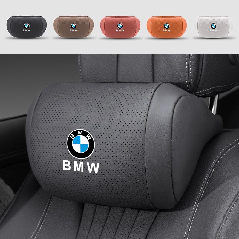 AAAQM1 Car Seat Headrest Memory Cotton Neck Pillow Stickers Accessories For BMW X5 X6 F30 F34 F10 F20 G20 G30 F15 F16 1 3 5 7 Series