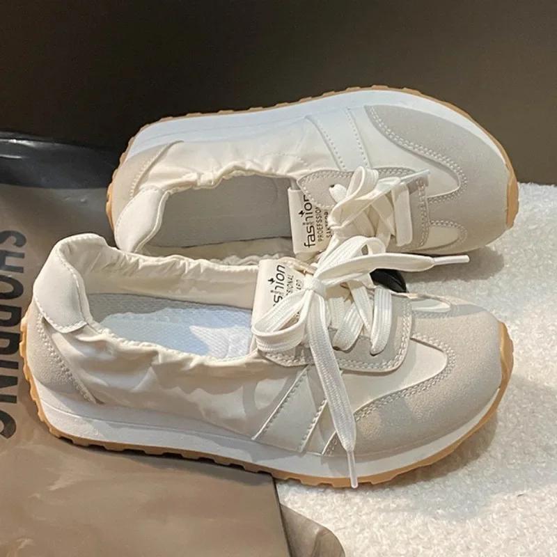 Fashion New Shallow Mouth Casual Sneakers for Women Designer Soft-soled Lightweight Outdoor Sports Women Luxury Shoes