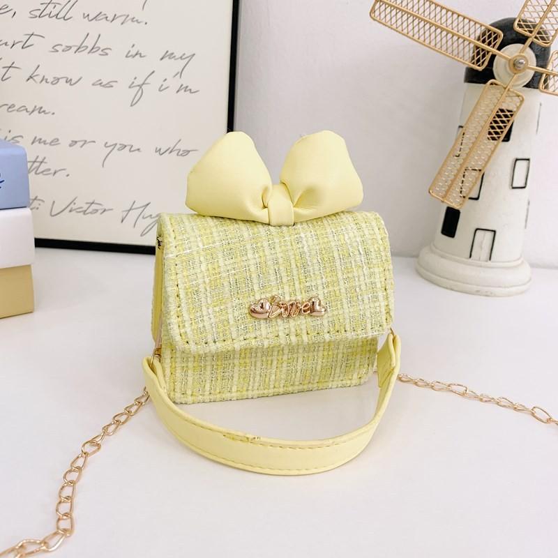 Butterfly Girl Mini Crossbody Bag With Breathable Cotton Linen For Toddlers And Kids