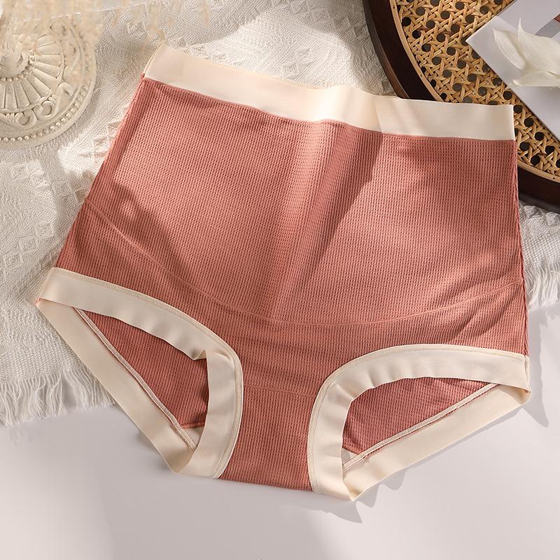 Female Big Yards In The Spring and Autumn Pregnant Women Dedicated Abdominal Non Trace Tall Waist Briefs
