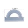 4 Types Ruler Resin Mold Handmade Stationery Straightedge Protractor Triangular Rule Epoxy Silicone Mould DIY Craft