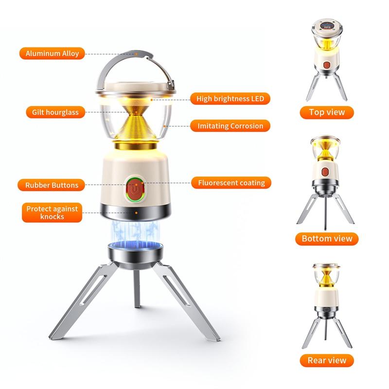 Well Made-Ultra-Bright LED Camping Lamp With Long Battery Life Ideal Perfect For Outdoor Camping And Tent Atmosphere Lighting