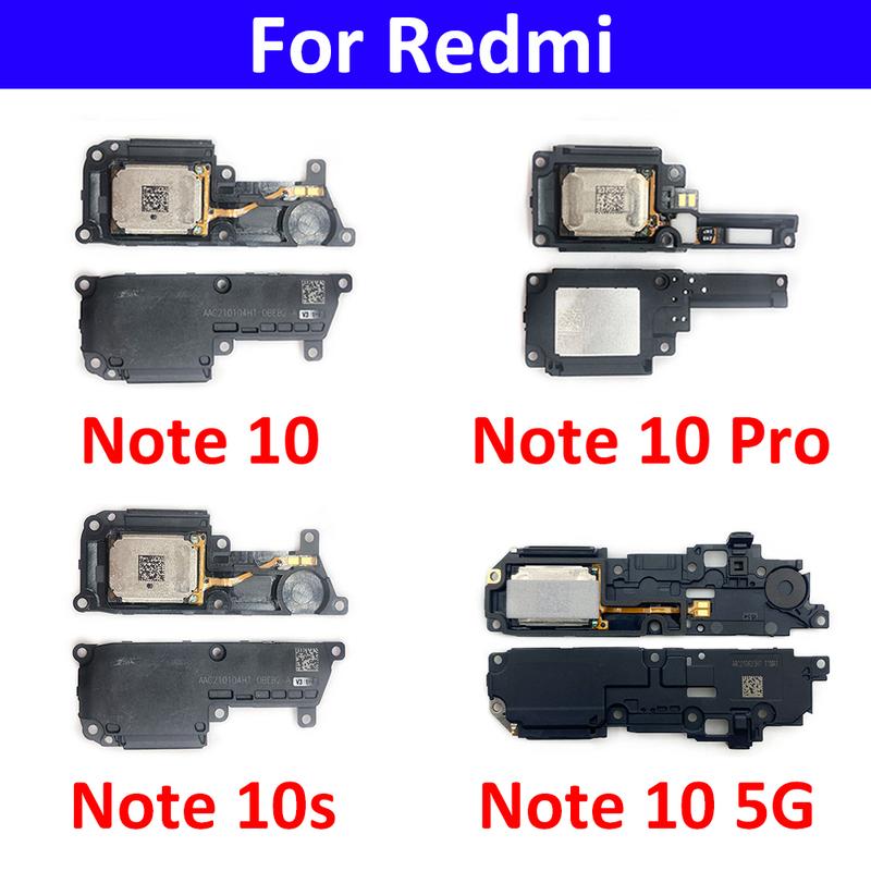 New Loudspeaker For Xiaomi Redmi Note 10 10s 11 11s 12 12s 13 Pro 4G 5G Loud Speaker Buzzer Ringer Replacement Part