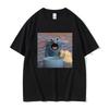 Funny Hungrt Tutter Mouse Meme Tshirt for Men Women Cute Kawaii Tee Shirt Man Tshirt Male Fashion Summer Short Sleeve