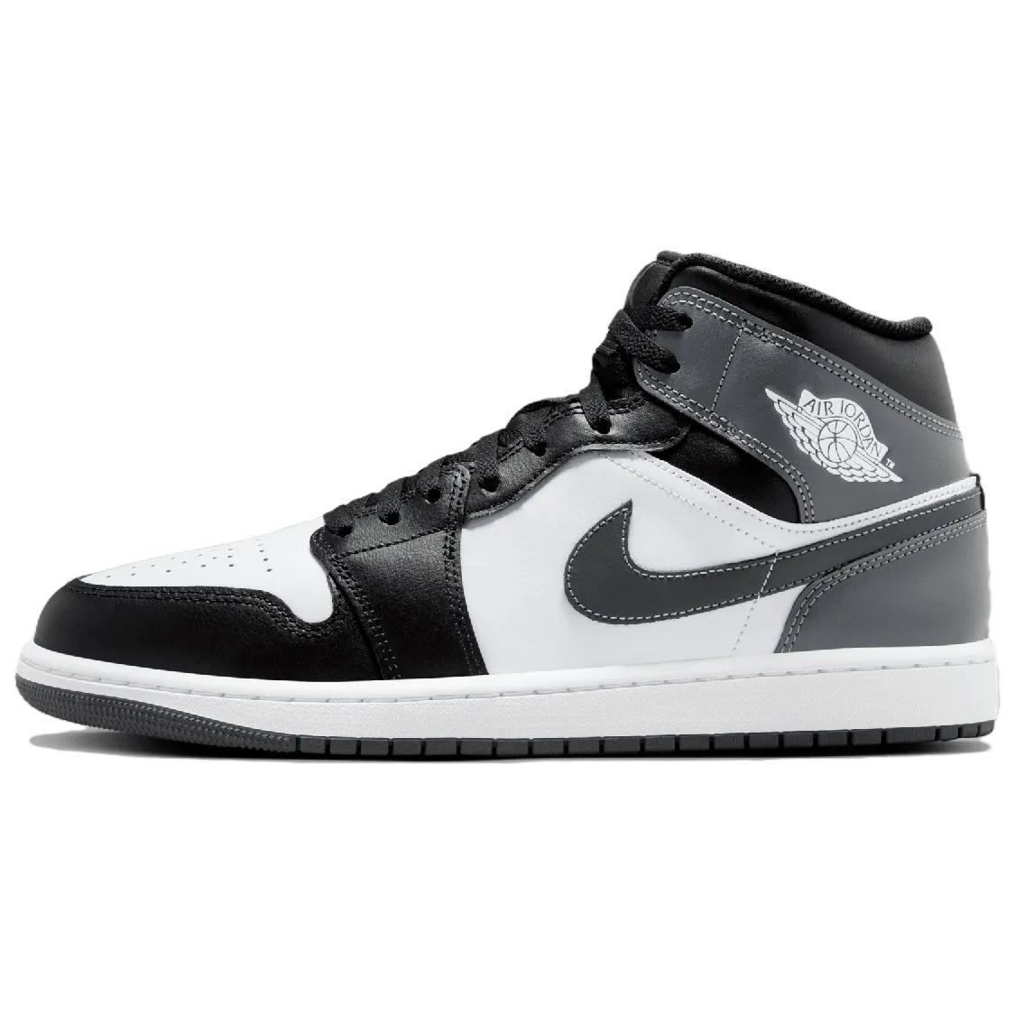 Air Jordan 1 Mid Black Iron Grey Men s DQ8426-001 EU 44