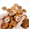 Thin Edges Retro Handmade Sewing Jackets DIY Round Sewing Accessories Crafts Buttons Pants Button