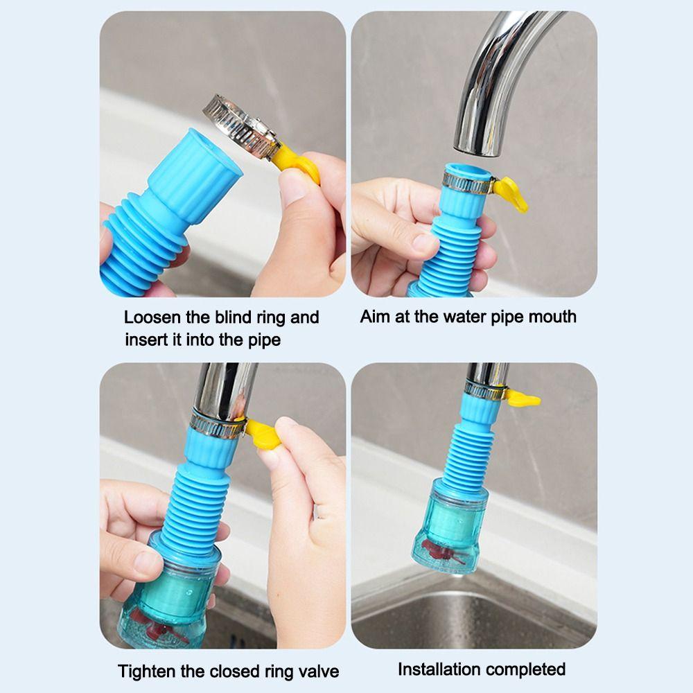 Splash Proof Faucet Filter Flexible Bathroom Faucet Aerator New Water Filter  Kitchen Sink