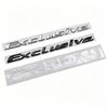 EXCLUSIVE car sticker, suitable for electroplated letter rear label 3D three-dimensional modified body label