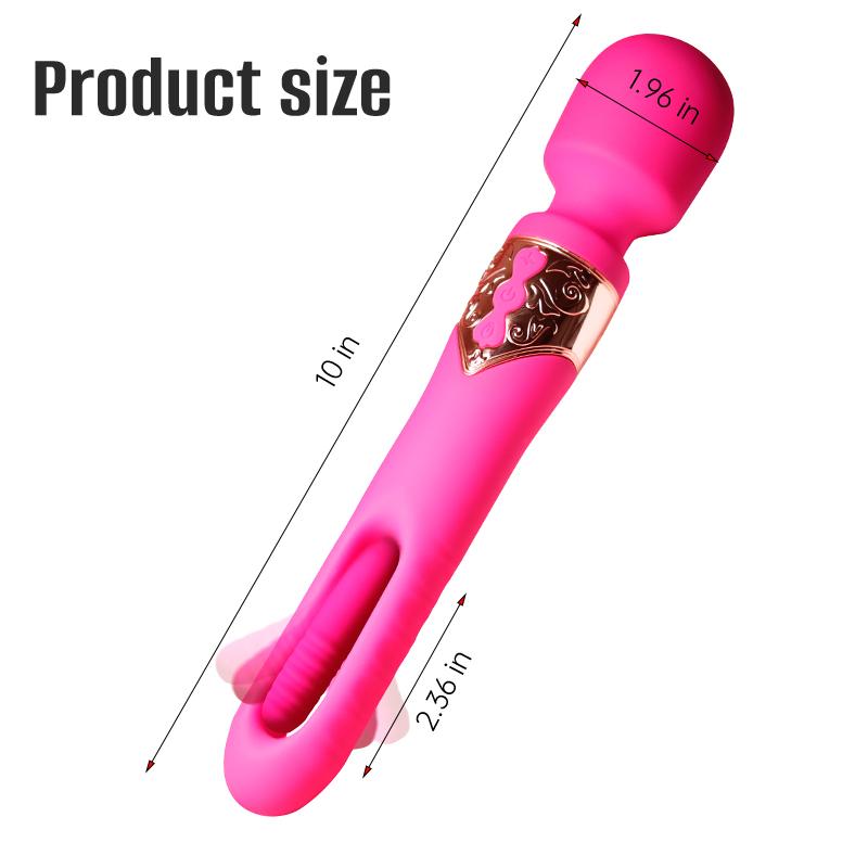 Patting AV Vibrator for Women AV Stick Magic Wand Clitoris Stimulator G Spot Massager Female Masturbator Dildo Sex Toy for Adult
