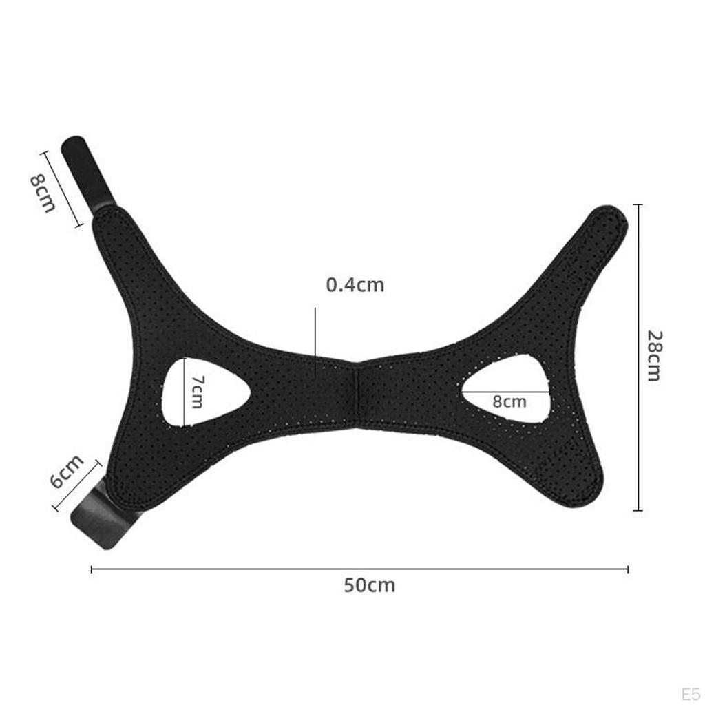 Anti Snoring Strap Comfortable Sleep Chin for Men Women Relief