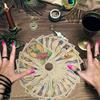 Tarot Kartları Dayanıklı Canlı Tam İngilizce Sürüm Aile Partisi Oyun Kartları Çiçekler için Hediyeler Oracle