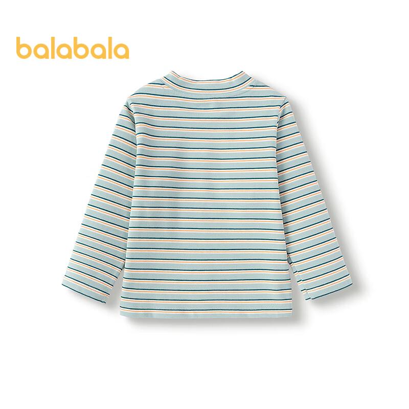 Balabala Girls  Half-High Collar Long Sleeve T-Shirt 90