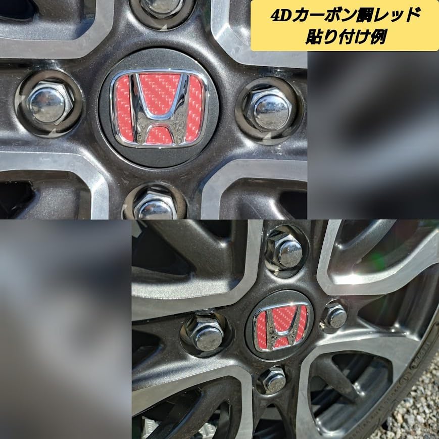 F&S Honda N-BOX Custom Custom Turbo JF5 JF6 Genuine Wheel Emblem Center Cap Sticker Custom Sheet Pre-Cut Sheet (Gloss Blue)