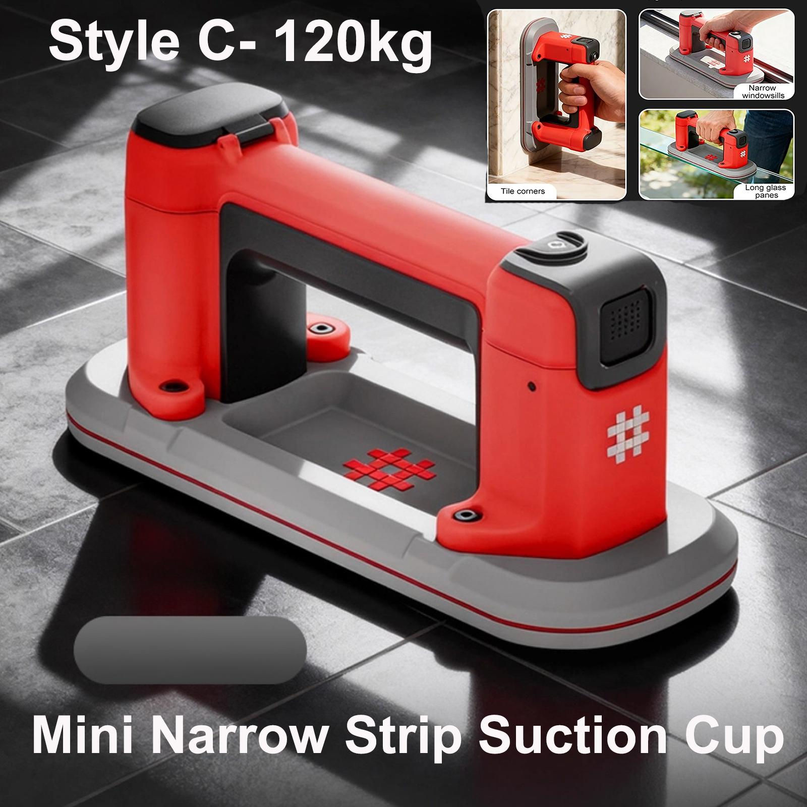 Intelligent Display Electric Suction Cup 220KG Bearing Capacity Heavy Lifter Granite Glass Tile Suckers Lifting Tool 2000mAh Style C-120kg