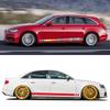 Car Door Side Skirt Sticker Trims Vinyl Decal Stripes Auto Accessories For  A4 B8 B9 B7 8W 8K 8E Avant Quattro Allroad TFSI
