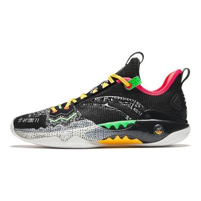 Shock Wave 5 Pro Kyrie Irving Speed Herren Sneaker Schwarz Grün Gelb 112411111S-6