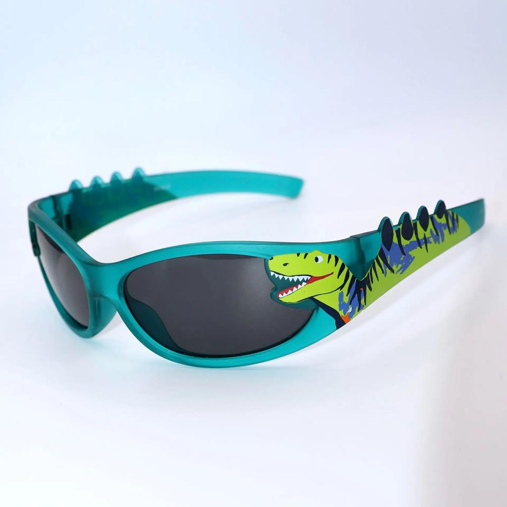 Kids Cartoon Dinosaur Sunglasses UV Protection Cute Party Glasses Sunscreen Fashion Accessories for Children