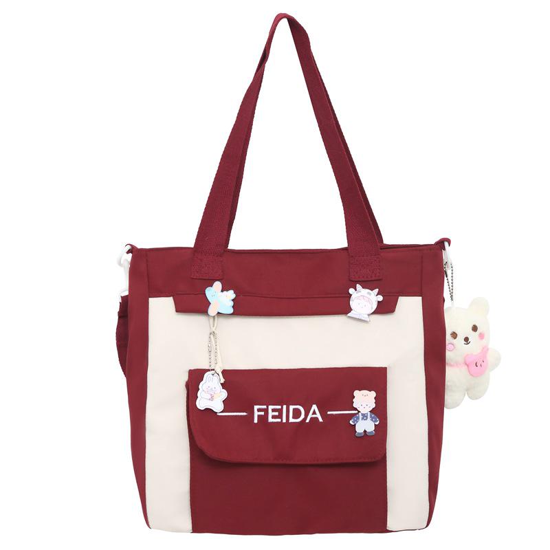 Cute Double Shoulder Backpack for Girls: Ideal for Elementary, Middle, and High School Students