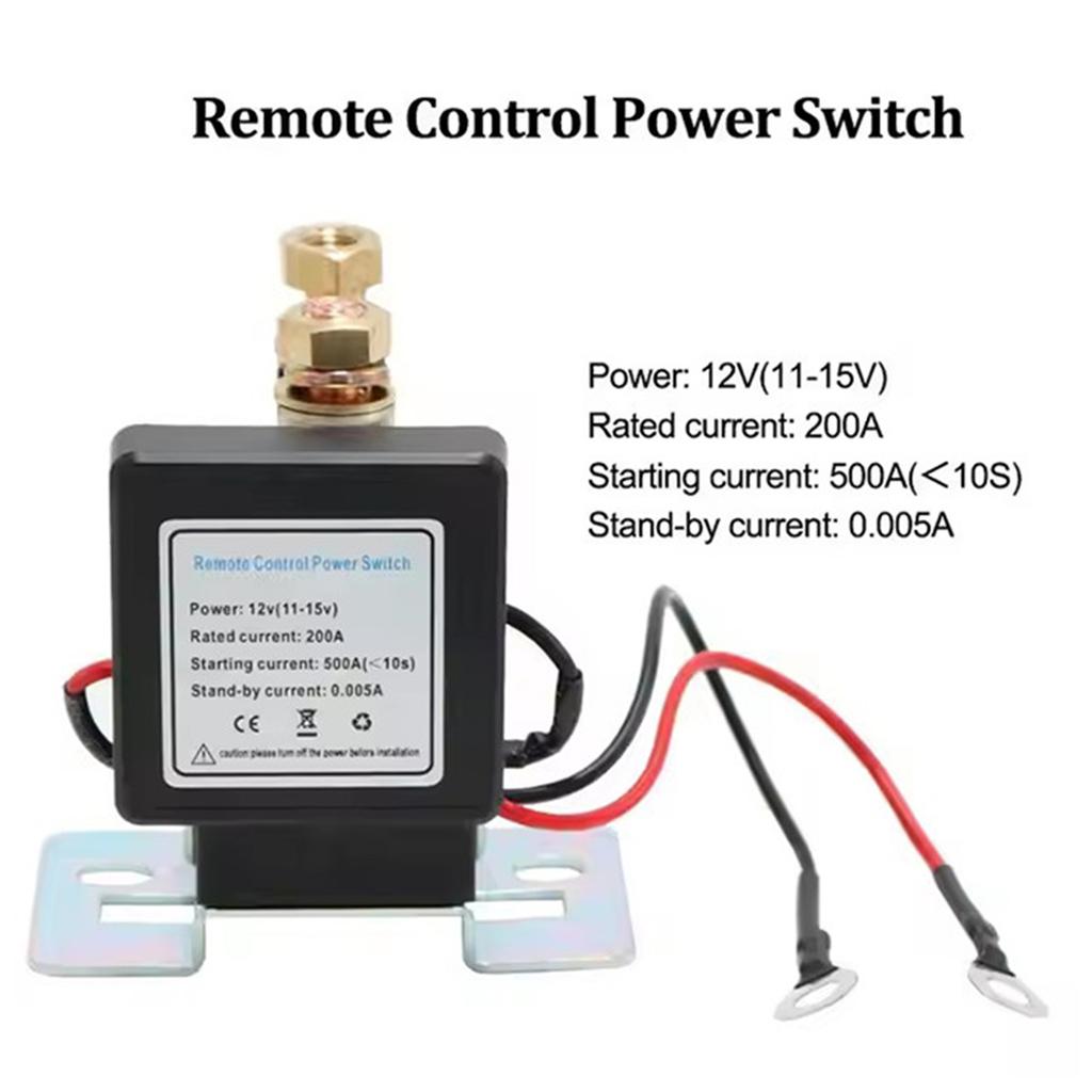 500A Relais-Trennschalter Auto Funkfernbedienung Unterbrechung 12V