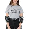 Eat More Plants T Shirt Top Fashion Funny Vegan Vegetarian Slogan