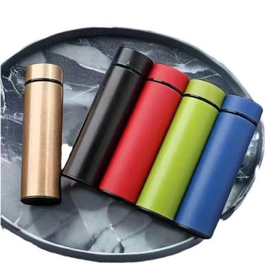 500ml Intelligente Temperaturanzeige Wasserbecher Edelstahl Doppelschicht Vakuumisolierter Becher Teezubereitung Autogeschenkbecher Kundenspezifisches Logo Ya919