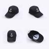 Navy Anchor Black Embroidered Baseball Caps Unisex Hats Men Streetwear Women