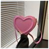 Women's 2024 Heart-Shaped Crossbody Bag - Trendy, Cute, Mini Shoulder Bag for Girls