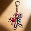 Cool Cartoon Chibi Alastor Vox Keychain Vox Fan Gift Vox Standee