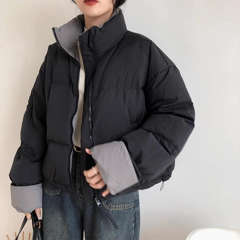 Women's New Windproof Lightweight Thickened Fluffy Warm Loose High-quality Fabric Casual Sports Bread Clothing Cotton Clothing