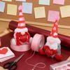 1/2pcs Valentine's Day Faceless Doll Embrace Envelope Hug Love Rudolph Doll Peach Heart Rudolph Wedding Birthday Gift Ornaments