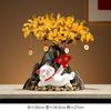 Resin Lucky Cat Figurine Decor Living Room TV Cabinet Entryway Home Decoration Modern Minimalist Housewarming Gift