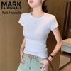Mark Fairwhale Women's Slim Fit Cotton Short Sleeve T-Shirt