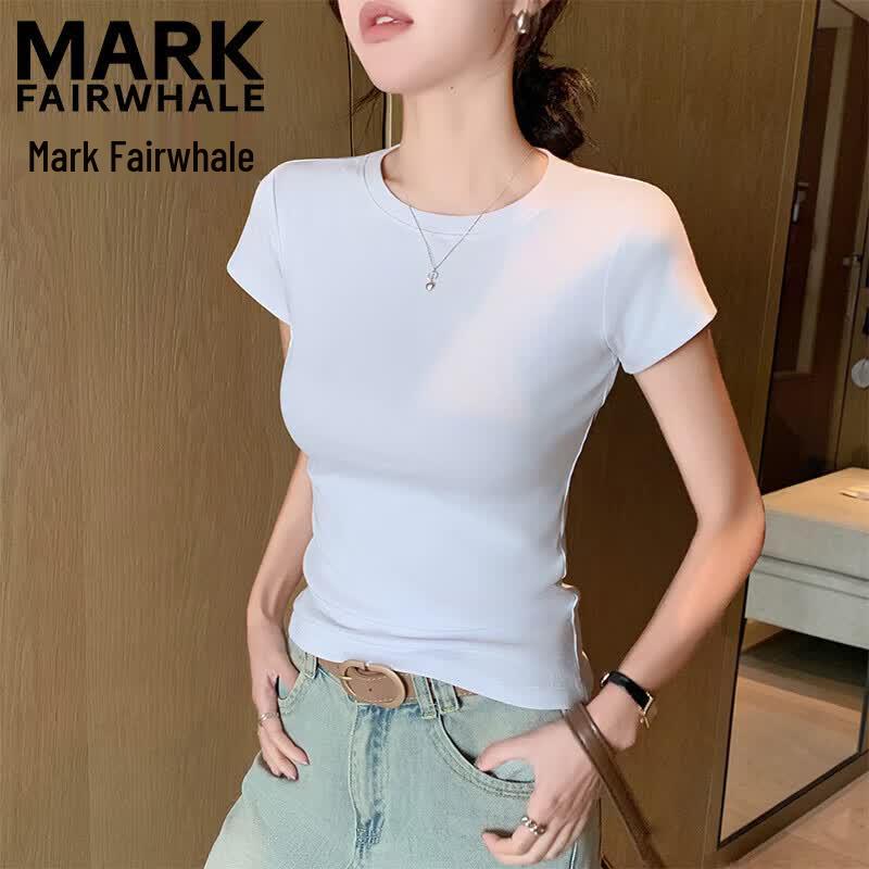 Mark Fairwhale Women's Slim Fit Cotton Short Sleeve T-Shirt
