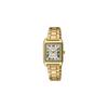 Casio LTP-V007G-9B Women's Rectangular Gold Tone Stainless Steel Dress Watch with Roman Dial