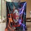 AC Milan Theme blanket Soft Flannel Blanket Plush Throw Blanket Cozy Sofa Bed Blanket for Home Decor